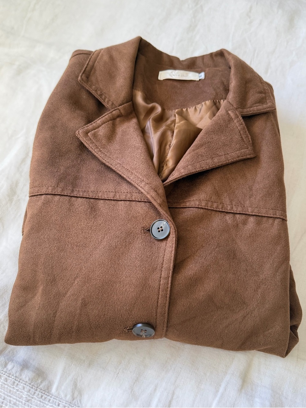 Suede Brown Blazer